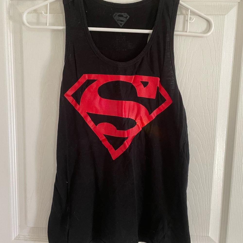 Superboy tank top - size womens M
